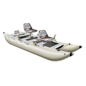 Two person fishing inflatable kayak boat